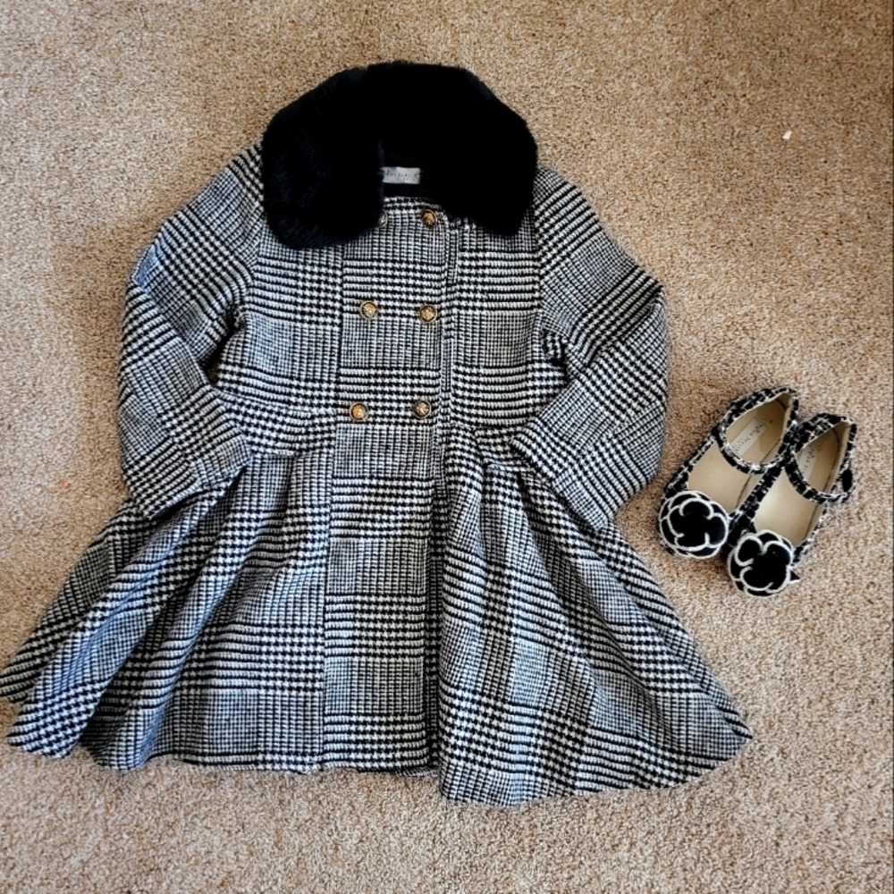 ♥️EUC♥️ TRISH SCULLY GIRLS DRESS COAT